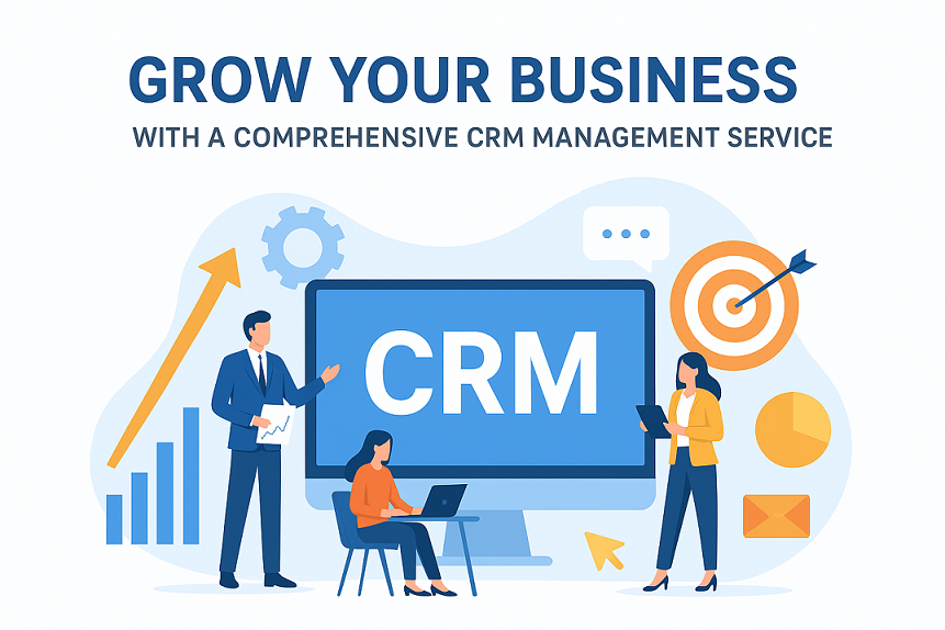 Grow Your Business with a Comprehensive CRM Management Development Service Office DNA